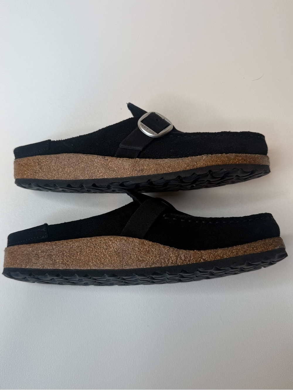 Birkenstock Buckley Clog Black Suede Size 39 EU / 8-8.5 US - Picture 8 of 8